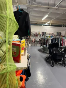 Interiören av Småtting loppis